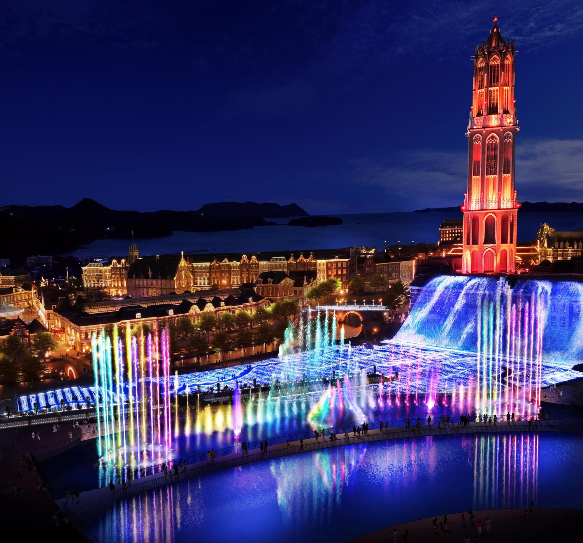 فندق ووترمارك نجاسكي هوس تن بوش ساسيبو المظهر الخارجي الصورة Fountain of the Three Sisters
